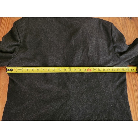 Oscar De La Renta Green Sport Coat Blazer Wool Cashmere 44L Vintage Quiet Luxury - Picture 8 of 16